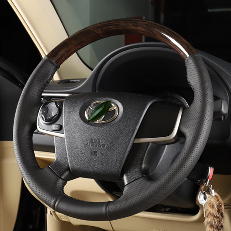 雨莱尔 皮革面料方向盘套