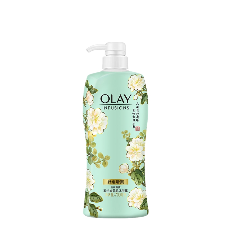玉兰油 天然配方 沐浴露