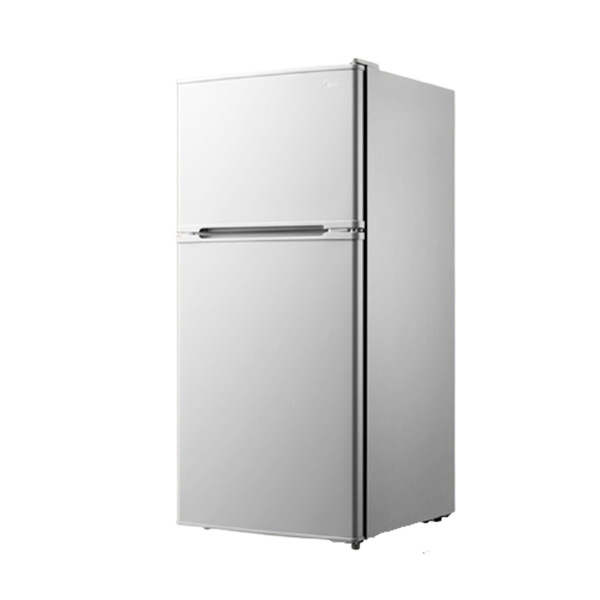 美的双温区双门冰箱