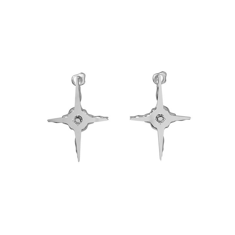 KVK气质甜美高级感镶钻耳坠