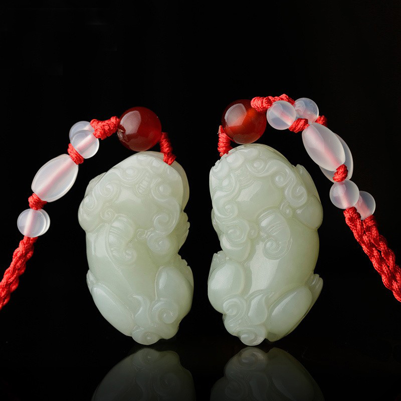 慈元阁 招财护身翡翠吊坠