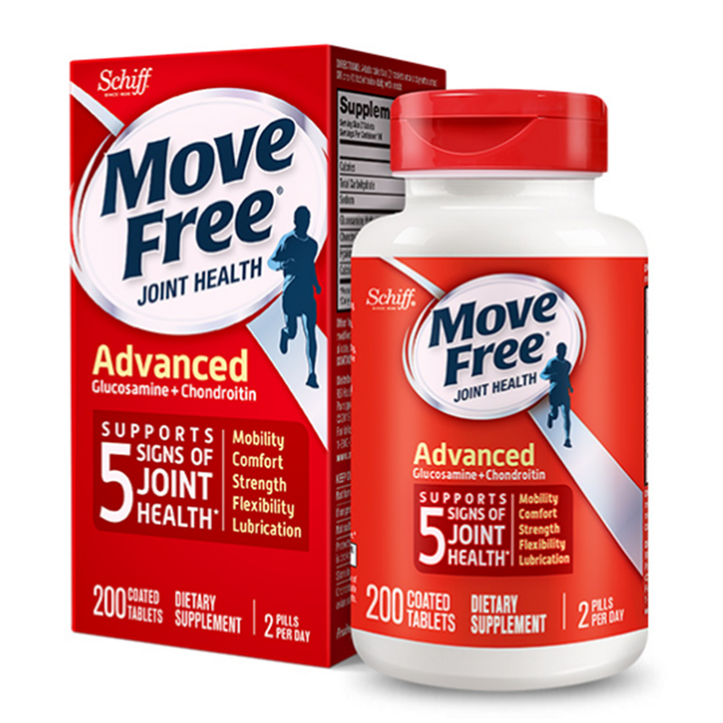 旭福 益节红瓶氨糖软骨素钙片