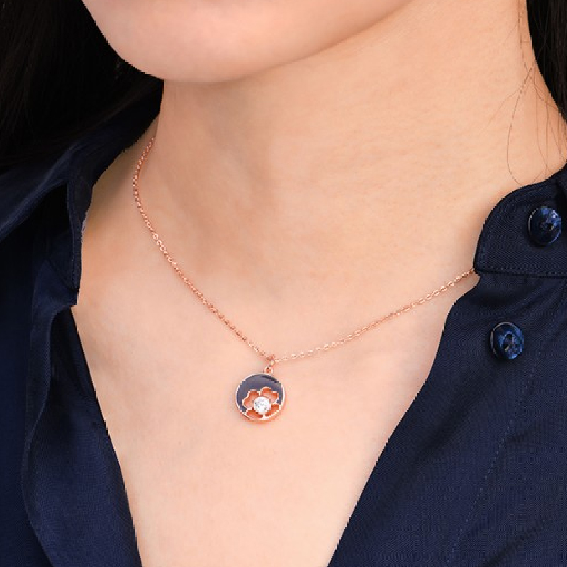 卡蒂罗四叶草项链