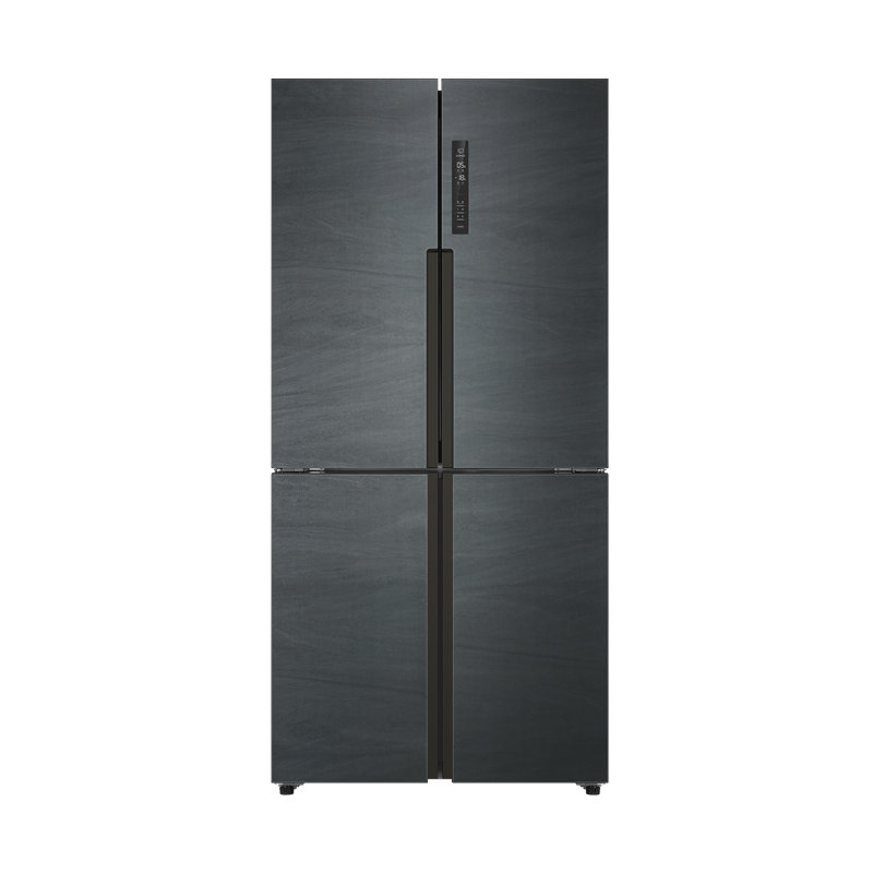 海尔 手机智能十字对开门冰箱