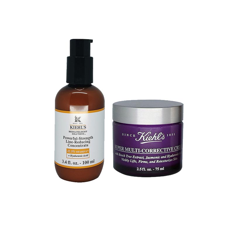 科颜氏 紧肤精华乳液套装