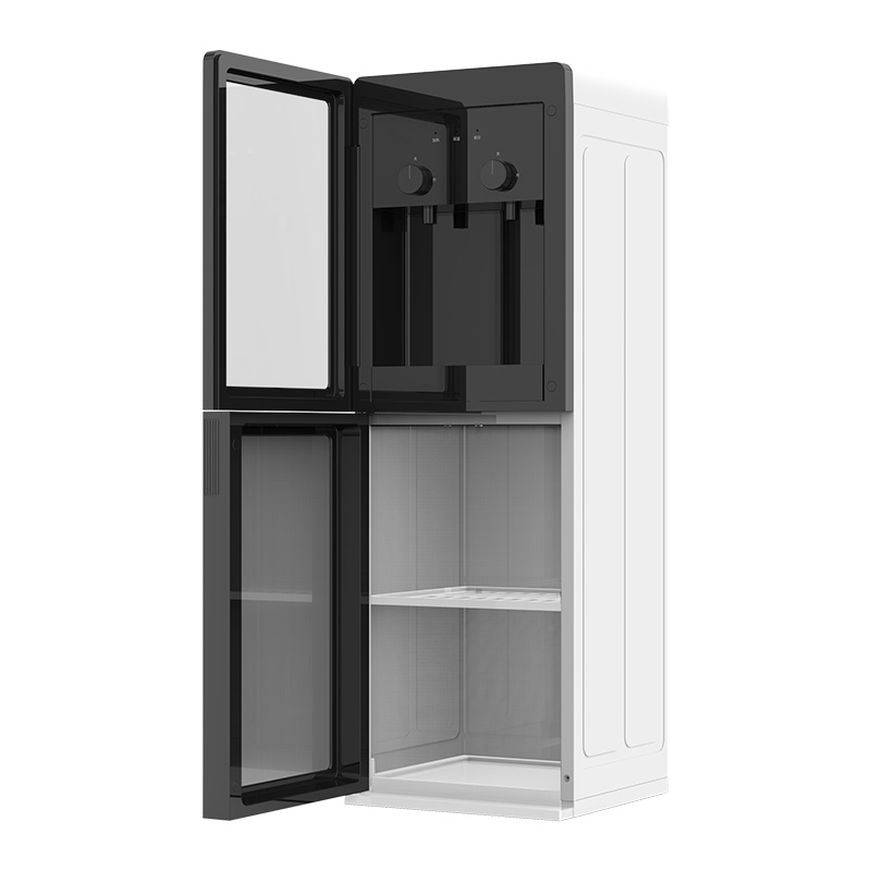 美的双门防尘饮水机