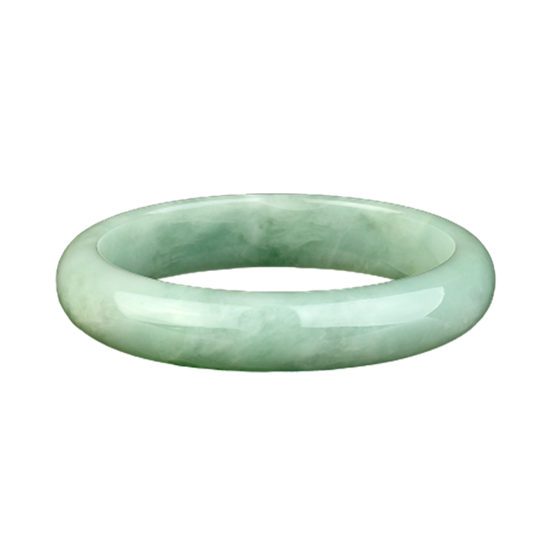 周大生 平安镯翡翠手镯