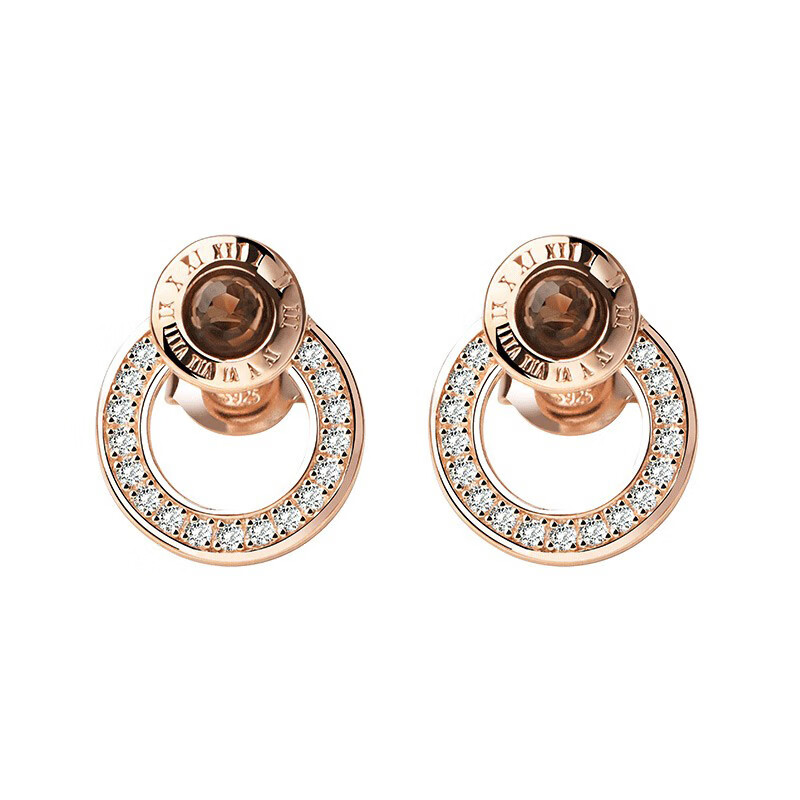 JOLEE 天然水晶耳环