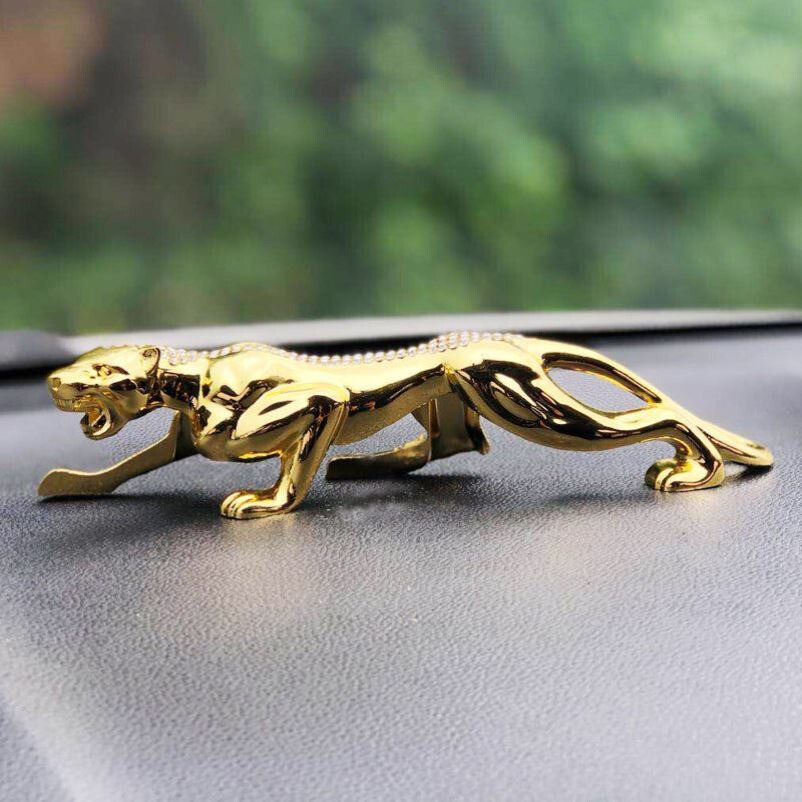 美克杰 金钱豹汽车摆件