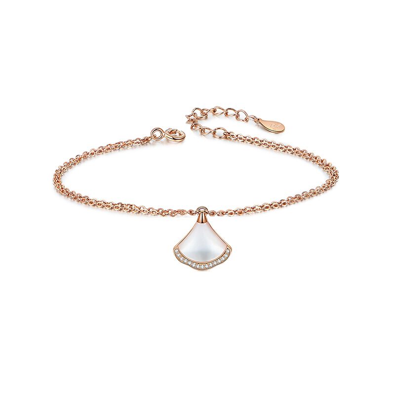 卡蒂罗 999银小裙子手链