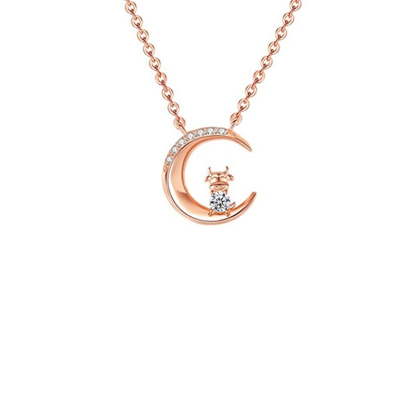 圣雅罗 锆石电镀 项链