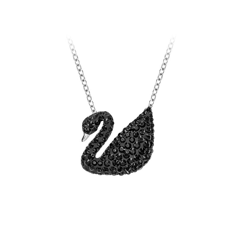 施华洛世奇 黑天鹅项链