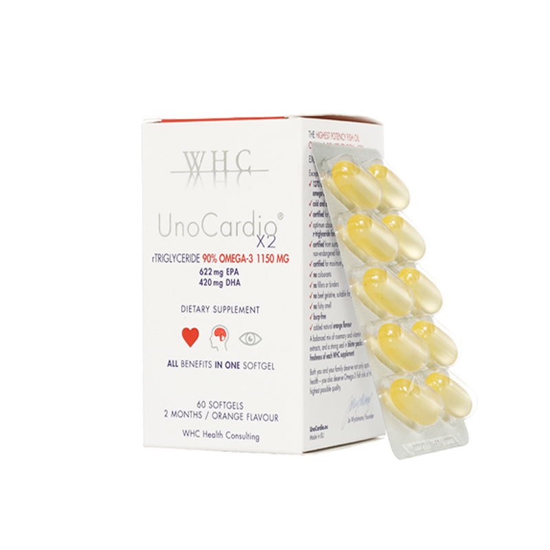 WHC 高纯度 深海鱼油软胶囊