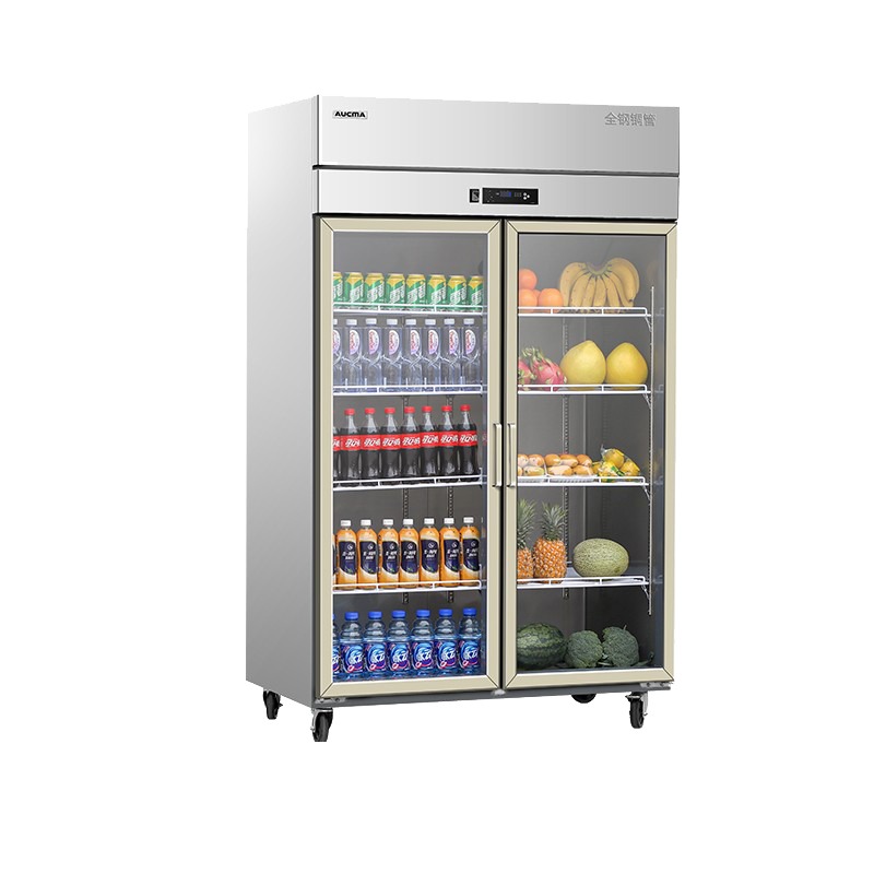 澳柯玛 钢化玻璃冷柜