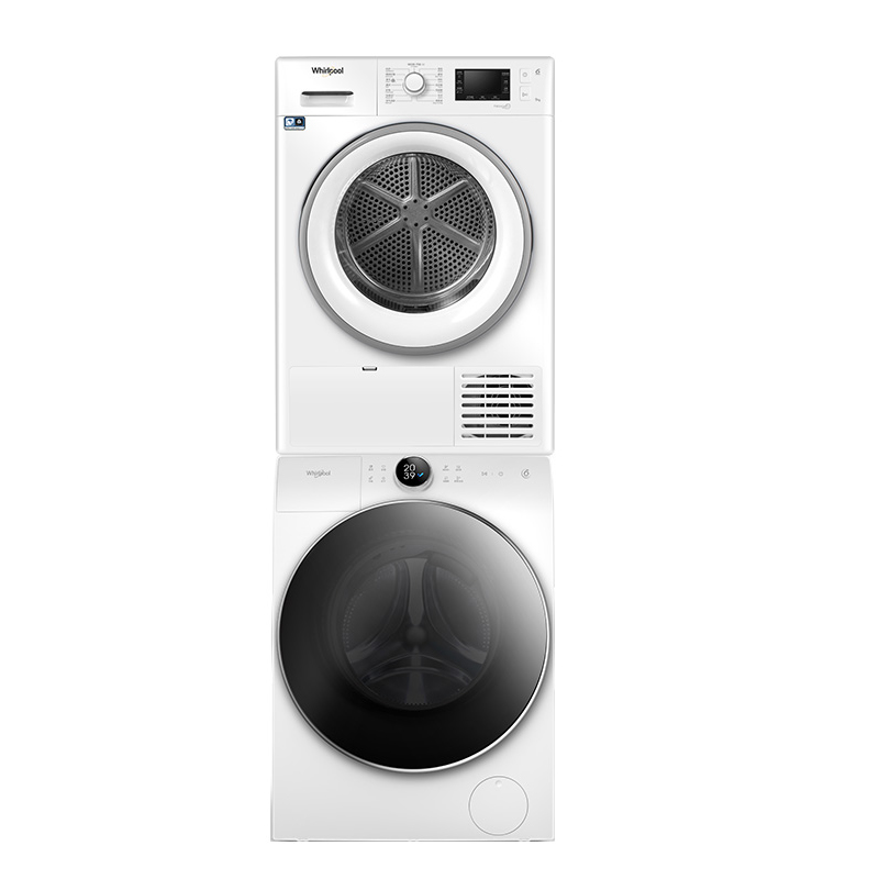 惠而浦原装进口热泵干衣洗烘套装