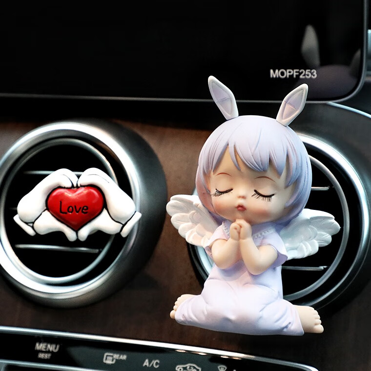 车侦探 车载装饰风口夹香水