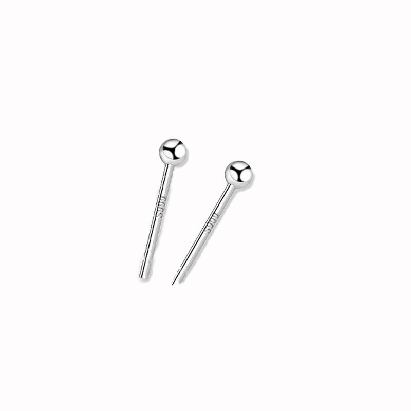 金芽S999银针防过敏养耳耳钉