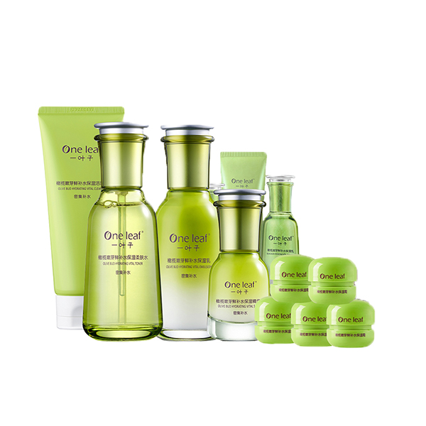一叶子 橄榄嫩芽保湿套装