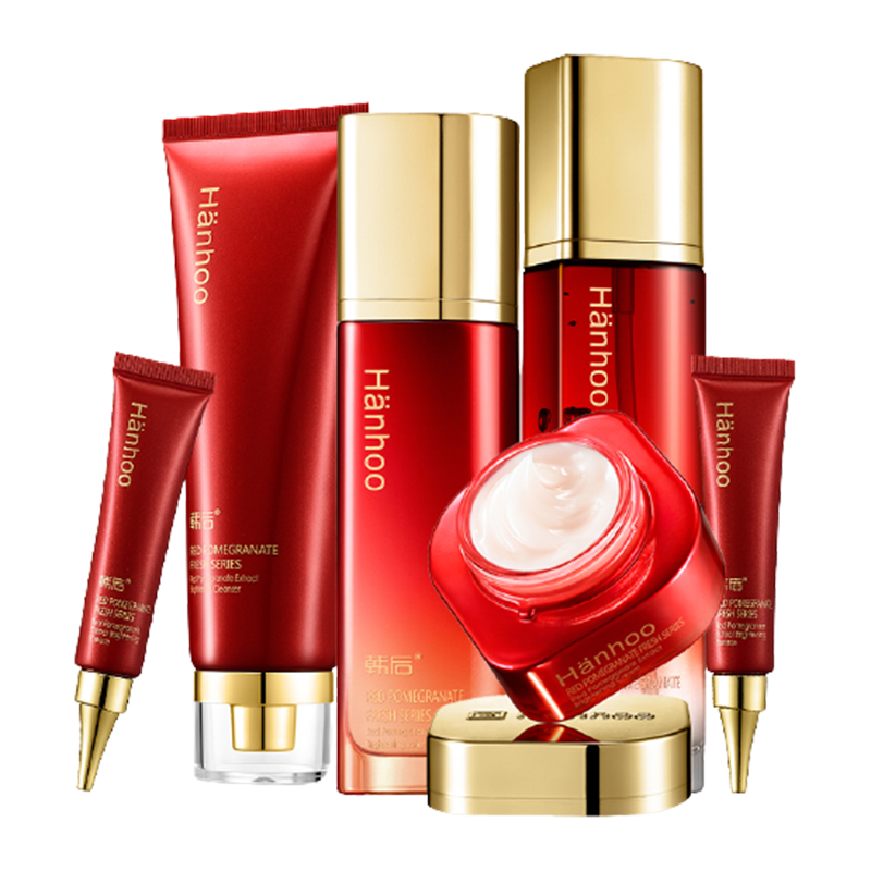 韩后 红石榴提亮紧致套装