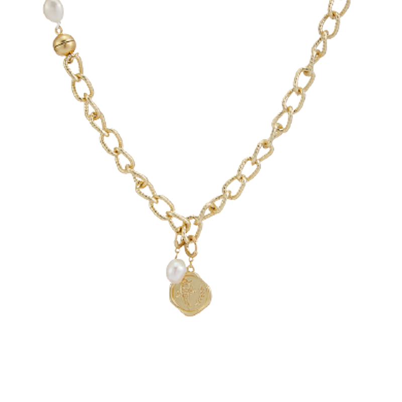 阿吉豆 喜鹊登枝项链