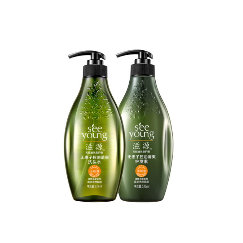 滋源 无硅油生姜洗发水