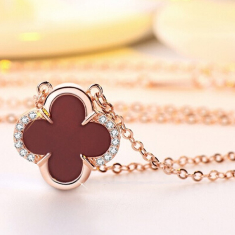 劳拉图 微镶小钻项链