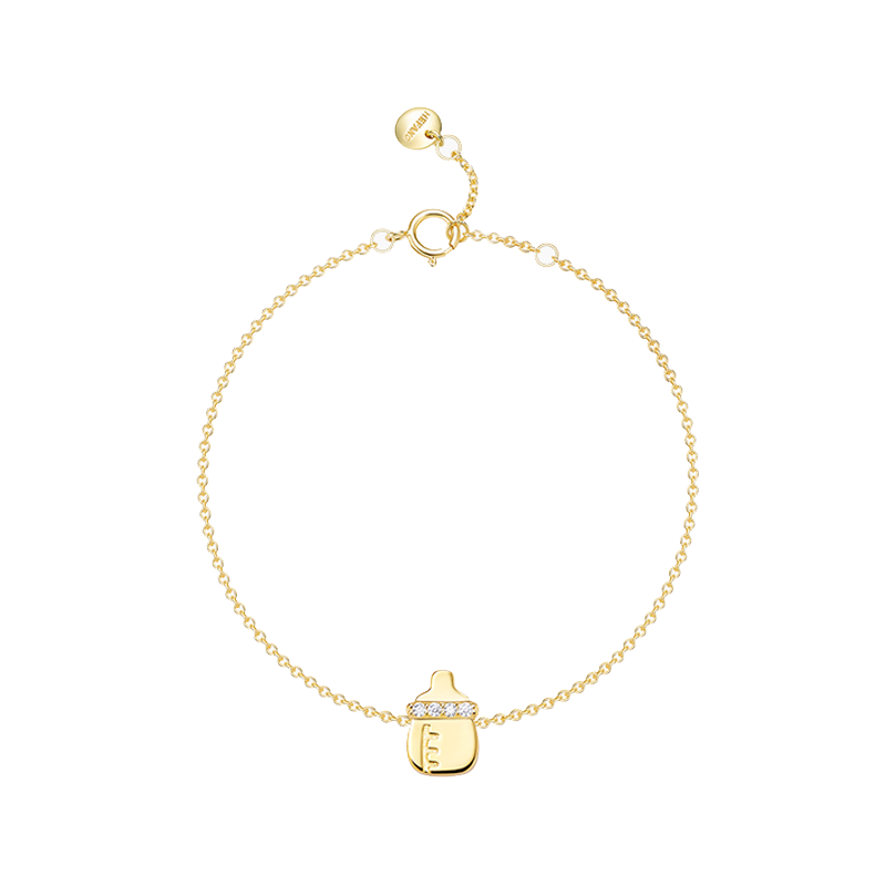 何方珠宝 奶瓶 手链