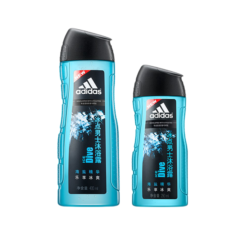 阿迪达斯 清凉舒爽沐浴露