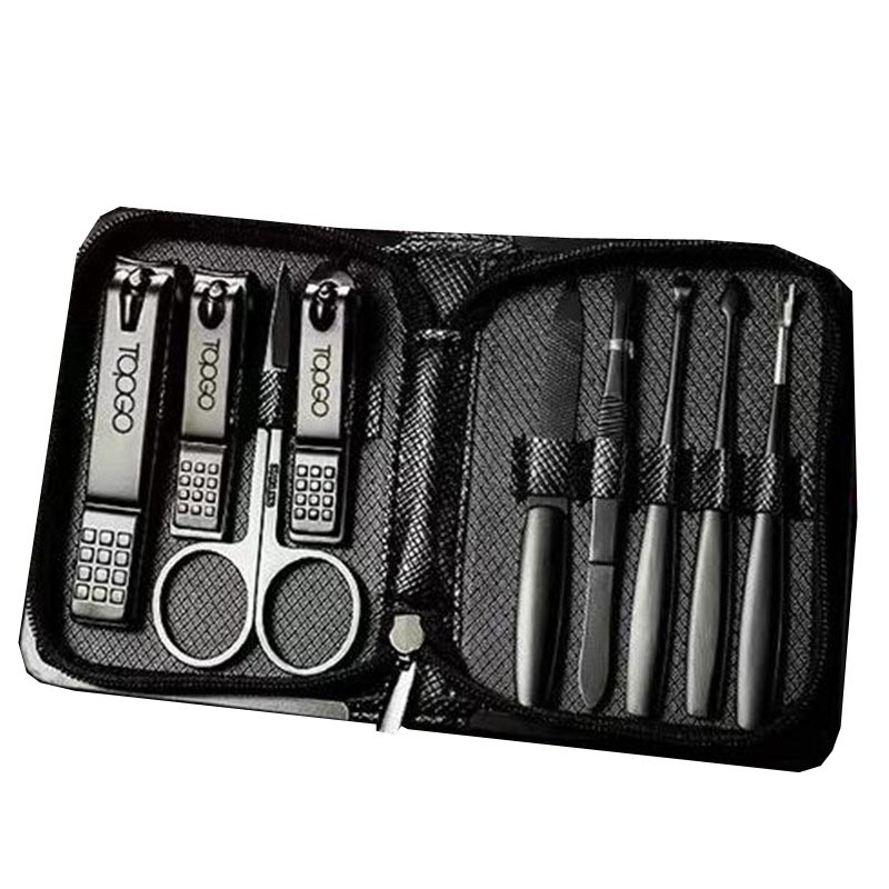 桃花谷磨砂黑指甲刀套装