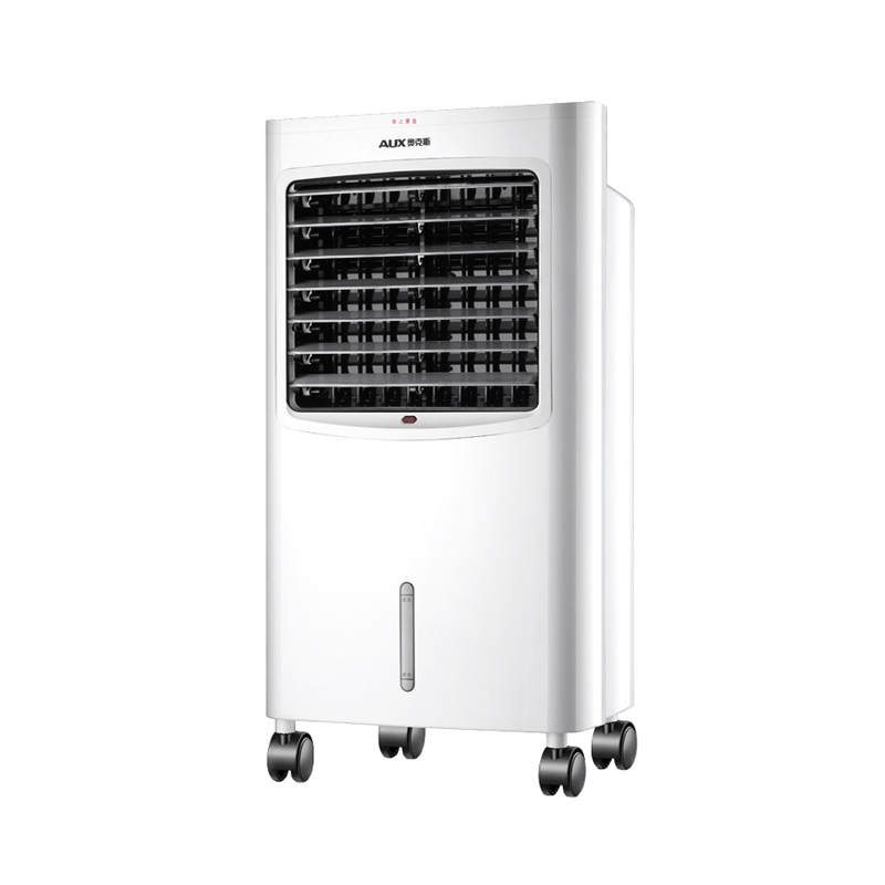 奥克斯可移动脚轮冷风扇