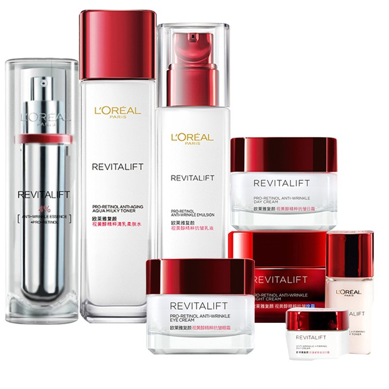 欧莱雅 紧致滋润护肤套装