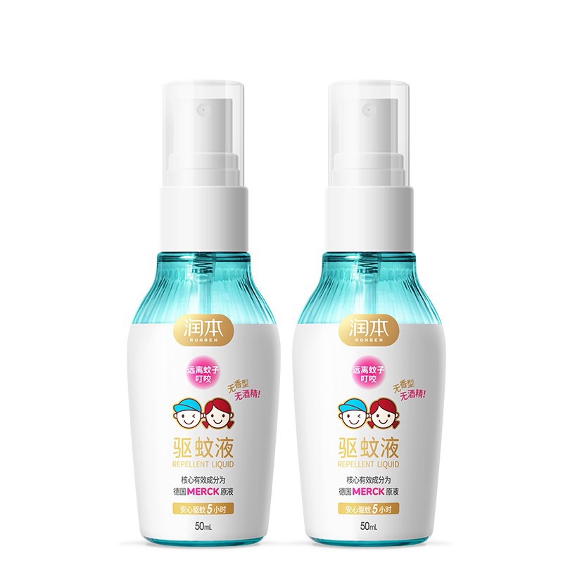 润本防蚊液蚊虫叮咬婴儿花露水