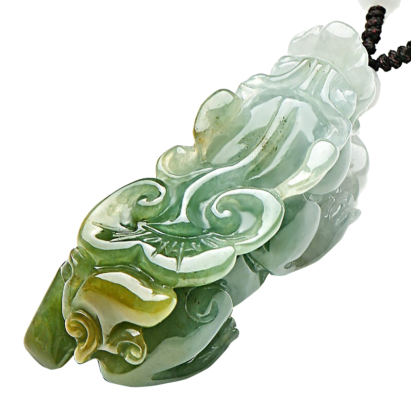 可玉可求 质地细腻 翡翠吊坠