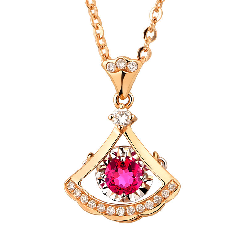 JOLEE 红宝石悸动项链