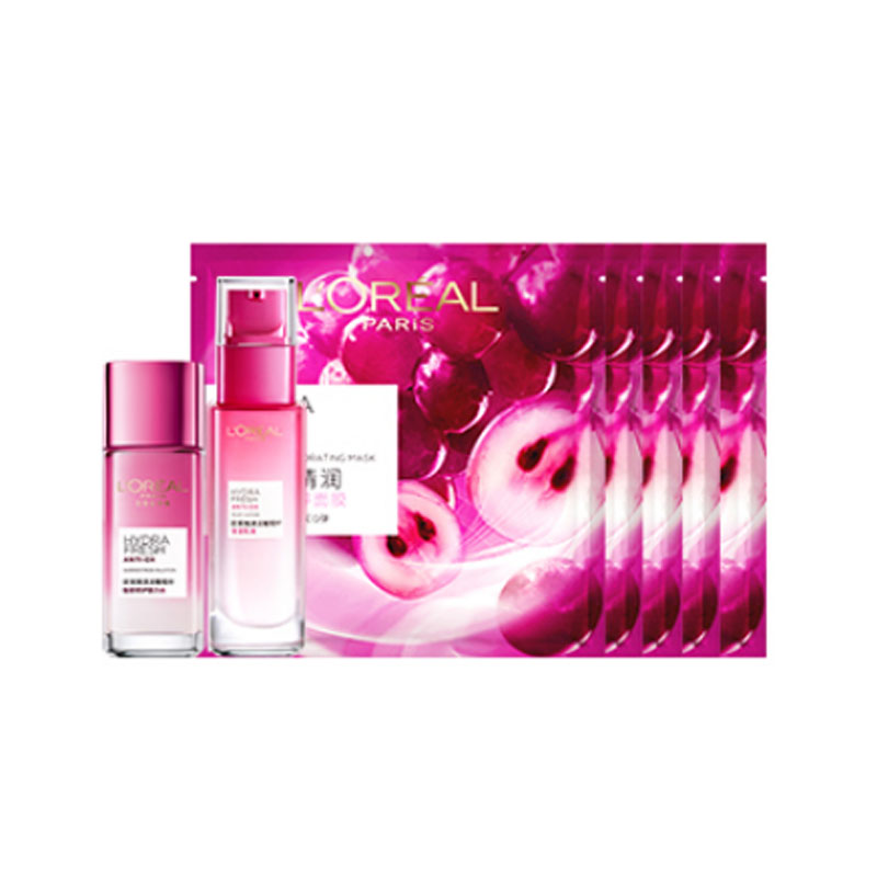 欧莱雅 葡萄籽平衡护肤套装