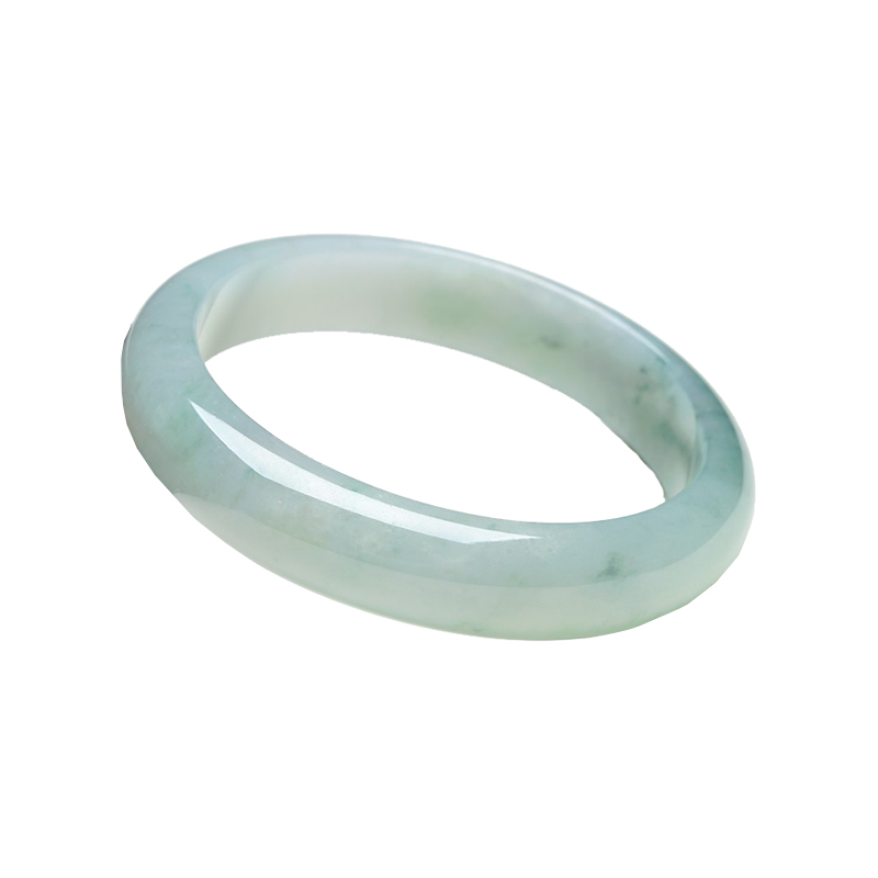 艾选潮品 经典缅甸老坑A货玉镯