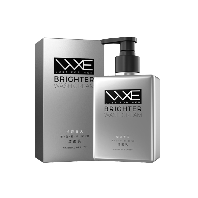WXE 美白控油男士洁面
