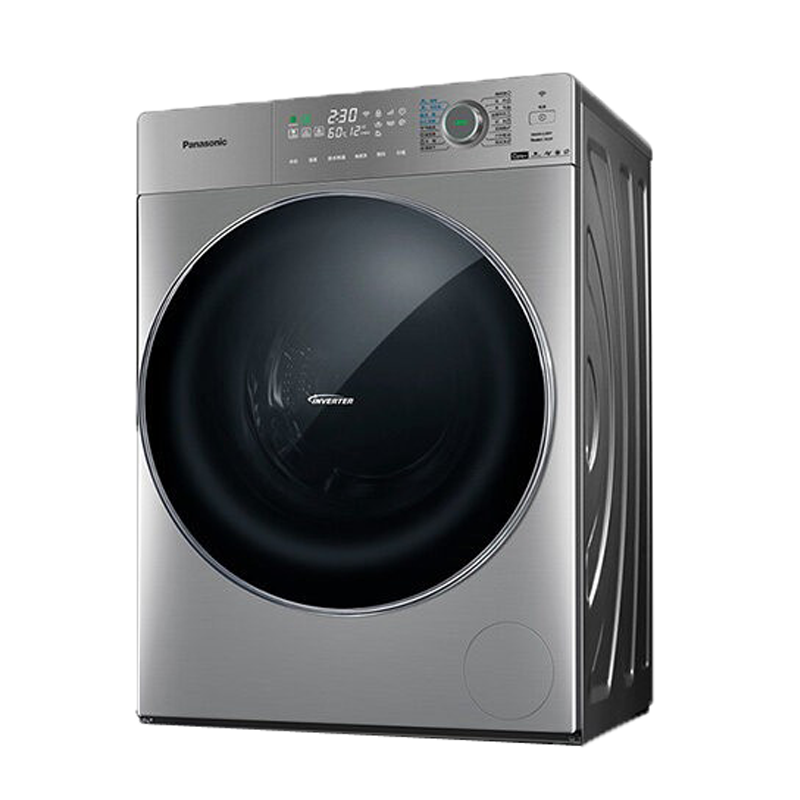 松下 超薄变频滚筒洗衣机