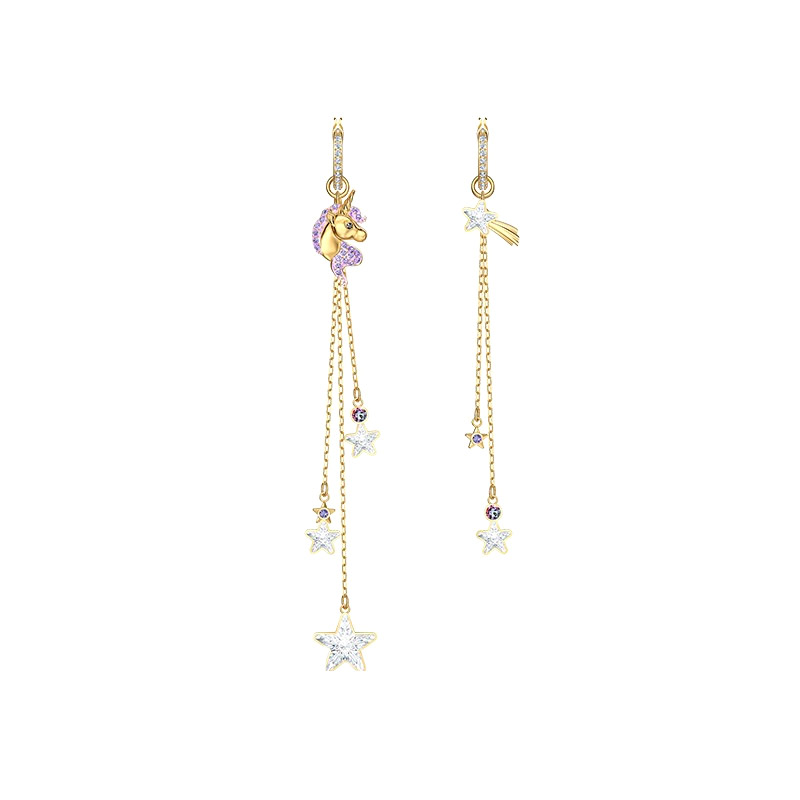 施华洛世奇 趣致独角兽耳饰