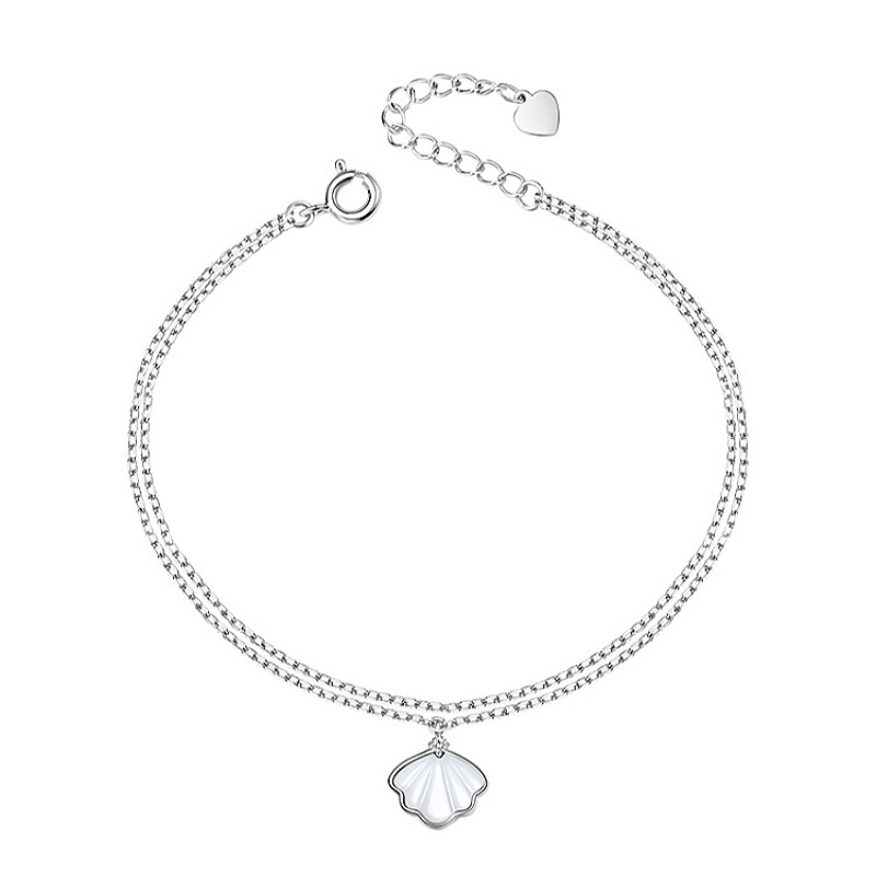 菲乐普 白金色优雅手链