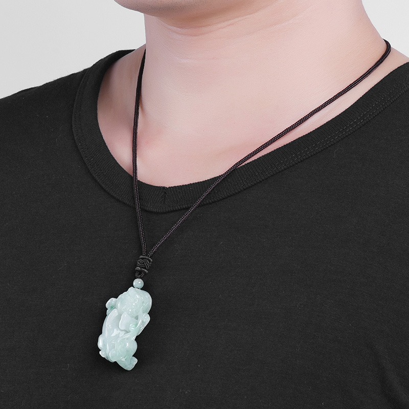 凤禧 翡翠貔貅 吊坠