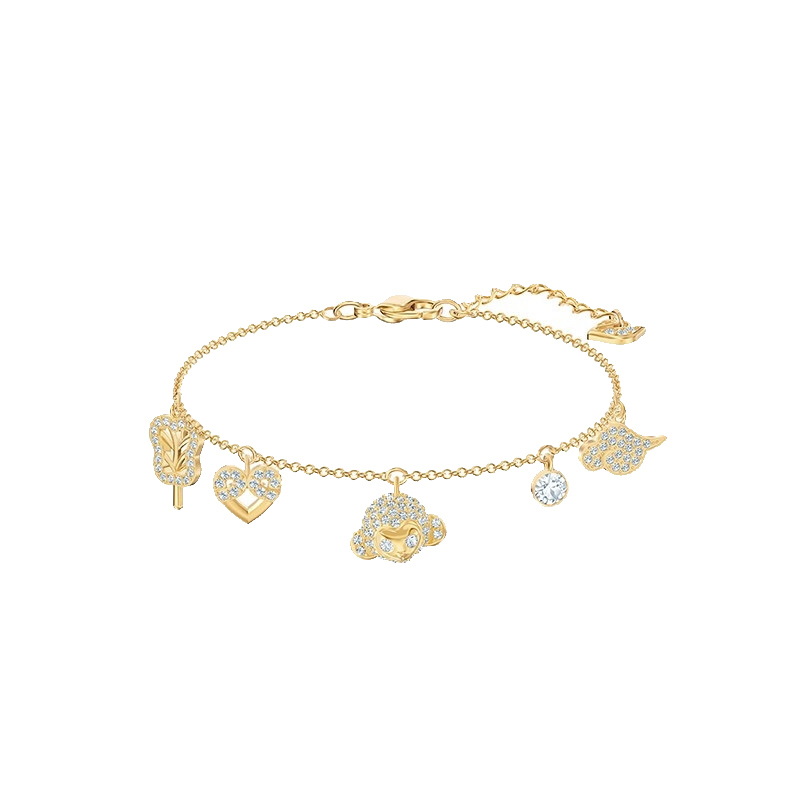 施华洛世奇仿水晶可调节手链