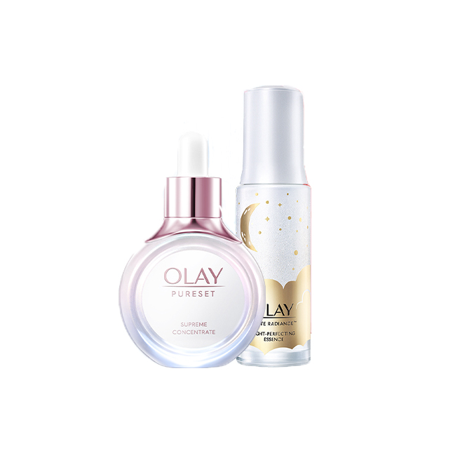 玉兰油 美白流光护肤套装