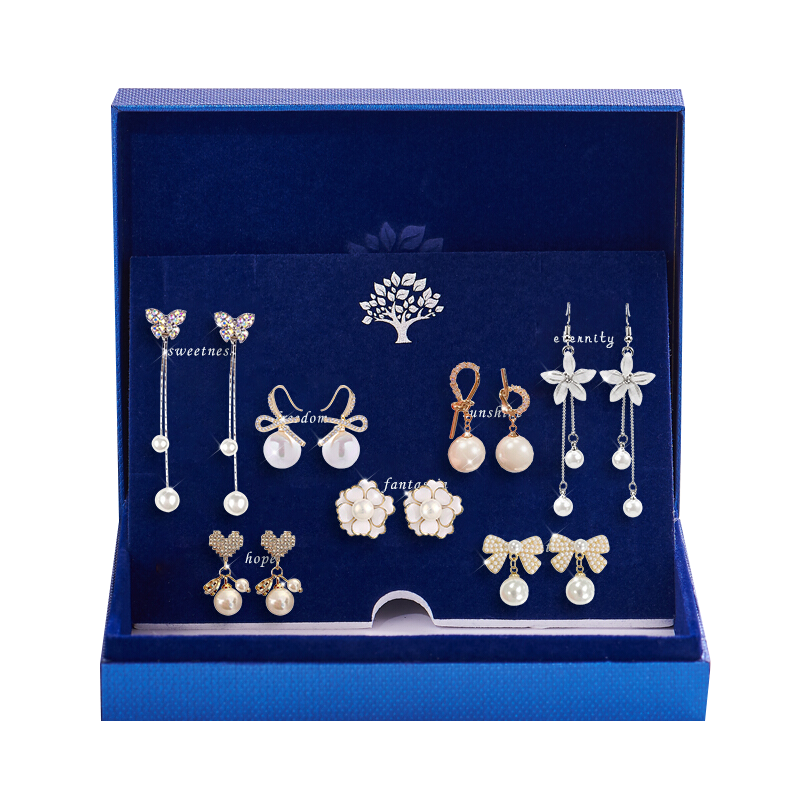 缔晶 S925银 耳饰套装