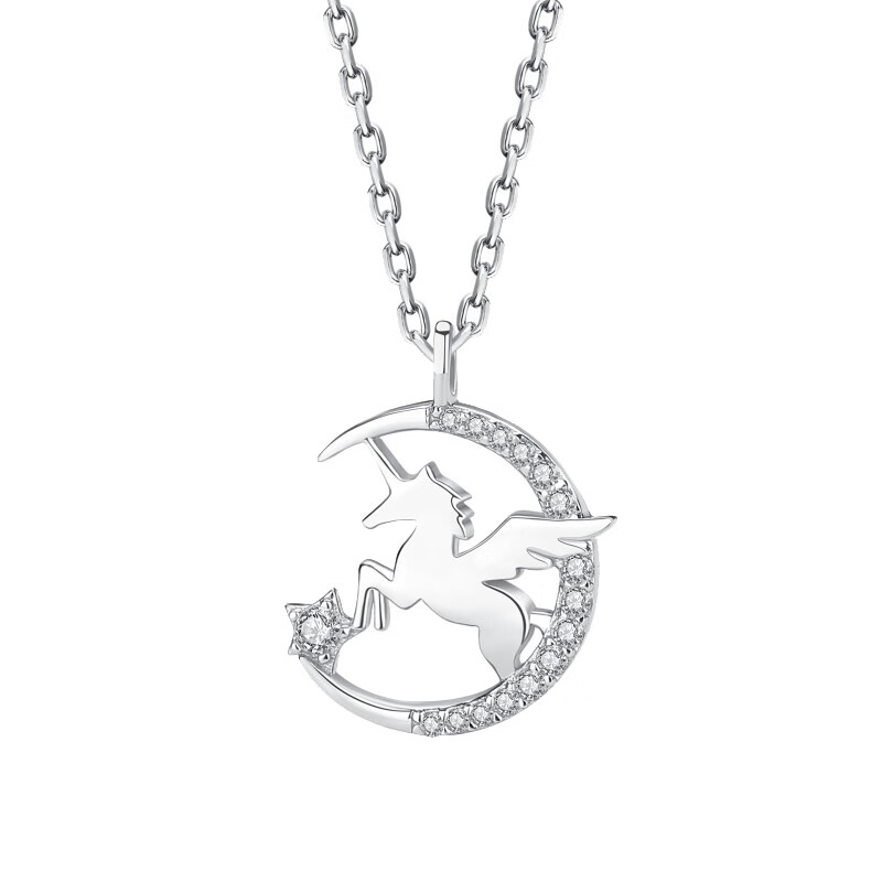 圣雅罗 独角兽 项链