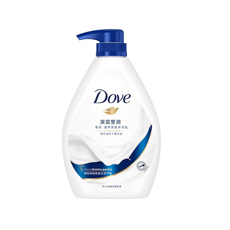 多芬 莹润水透沐浴露