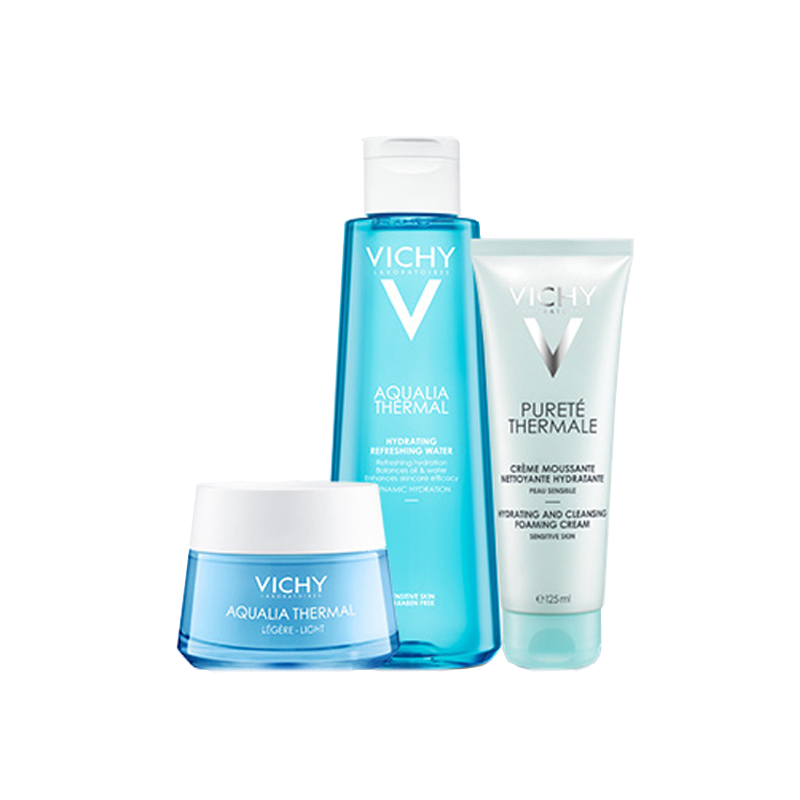 薇姿 温泉矿物保湿护肤套装