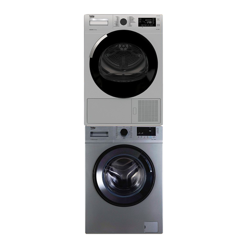 倍科 大容量洗烘套装