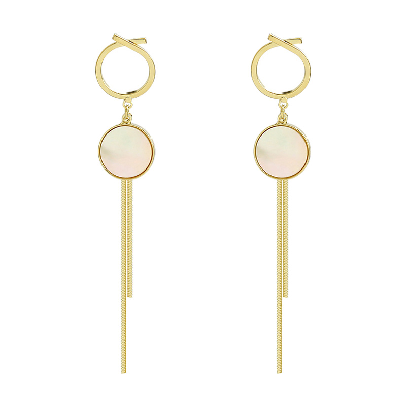 月随人长款925银耳饰