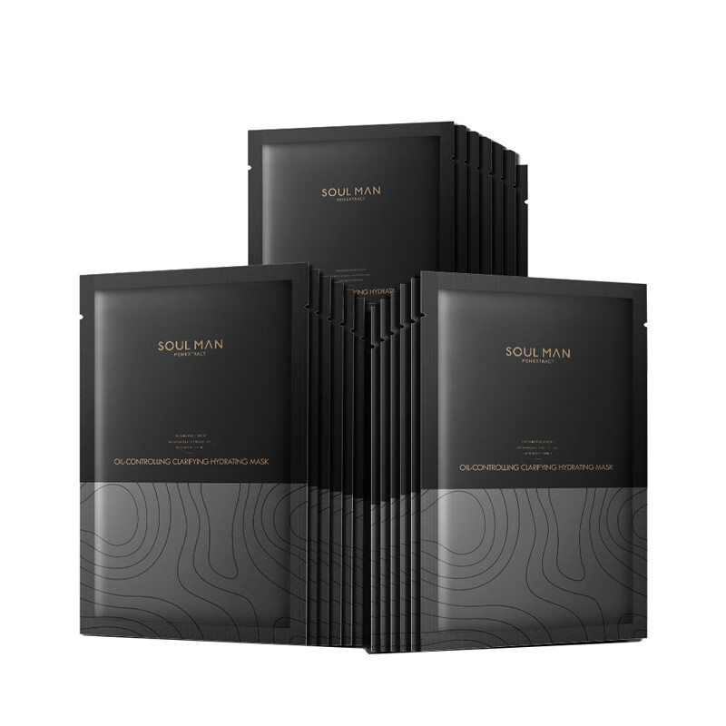 极男净肤补水面膜